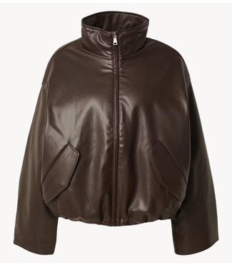 EDITED Jas Paisley Jacket Chocolate Plum