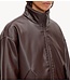 EDITED Jas Paisley Jacket Chocolate Plum