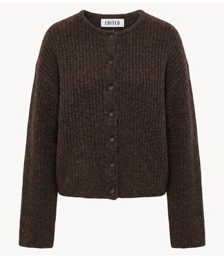 EDITED Vest Iliana Cardigan Brown