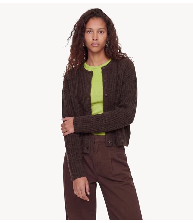 EDITED Vest Iliana Cardigan Brown
