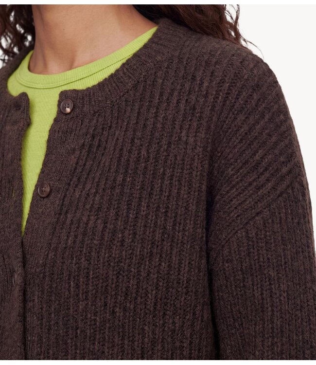 EDITED Vest Iliana Cardigan Brown