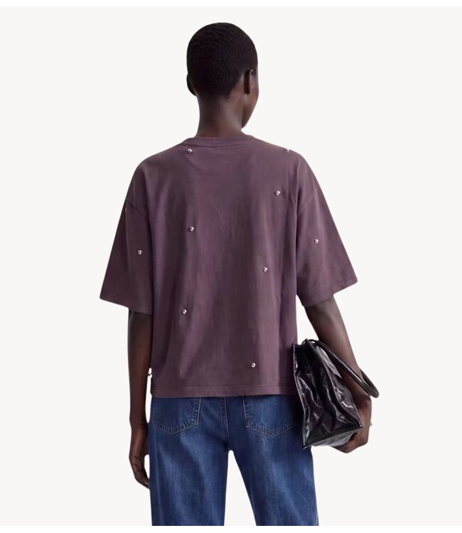 EDITED T-shirt Iolana T-shirt Plum Perfect