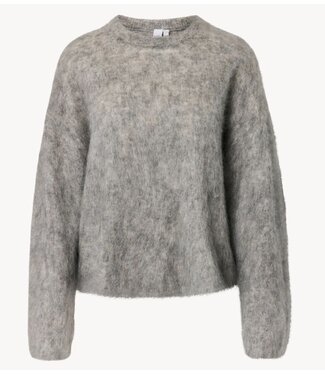 YAS Trui YASTILDE LS MOHAIR BLEND PULLOVER NOOS Fir Green