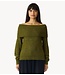 YAS Trui YASJOHI OS WOOL BLEND PULLOVER S. NOOS Fir Green