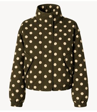 YAS Jas YASFIPA LS QUILTED JACKET Dark Olive