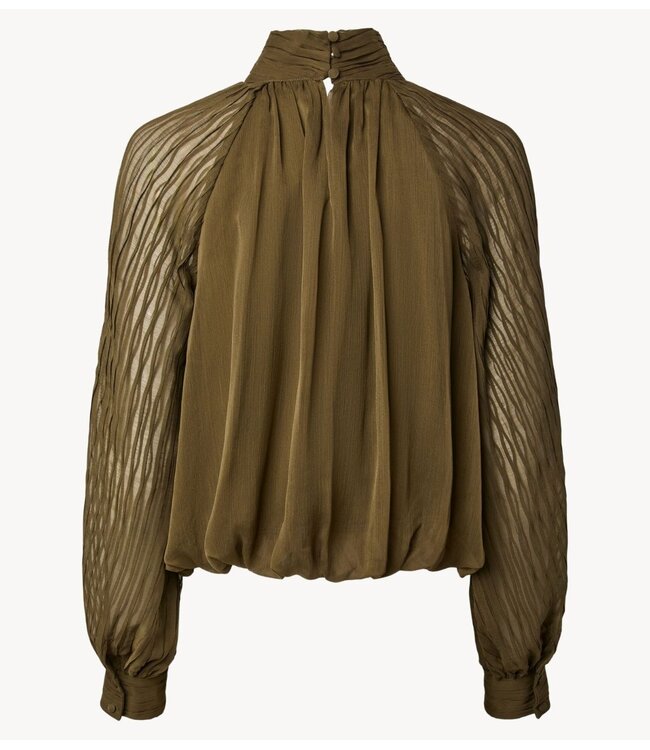 YAS Top YASOLERA LS TOP Dark Olive