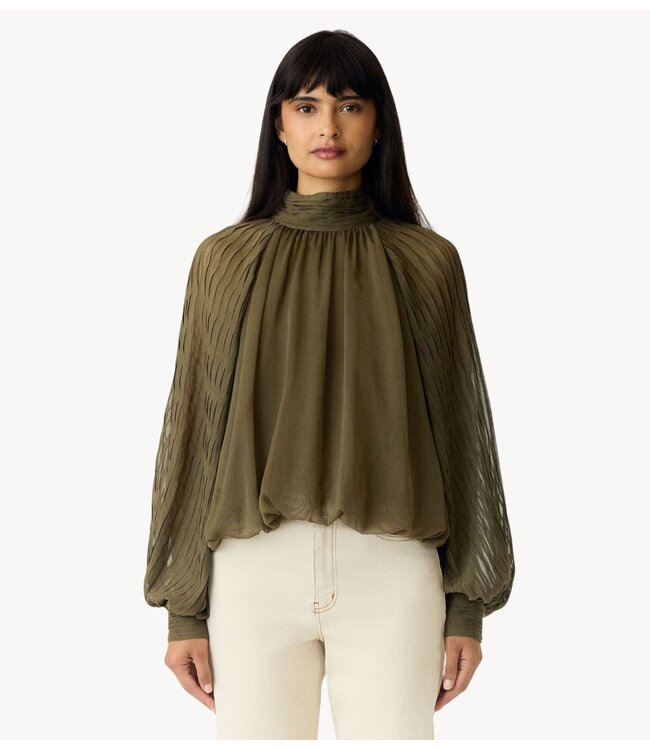 YAS Top YASOLERA LS TOP Dark Olive