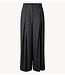 YAS Broek YASELURA HW WIDE PANT Dark Grey