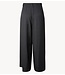 YAS Broek YASELURA HW WIDE PANT Dark Grey