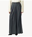YAS Broek YASELURA HW WIDE PANT Dark Grey
