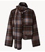 YAS Jas YASCALINO LS SCARF JACKET Carafe Calino checks