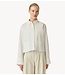 YAS Blouse YASLEE LS SHORT SHIRT S. NOOS Star White