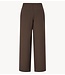 YAS Broek YASREEMAJ HW PANT S. NOOS Chocolate Brown