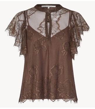 Second Female Top  Wila Lace Blouse Carafe