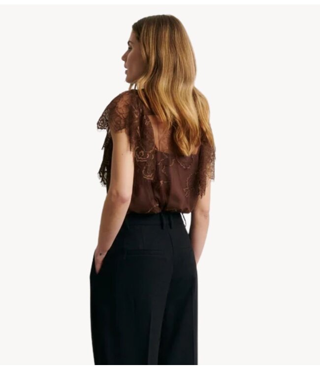 Second Female Top  Wila Lace Blouse Carafe