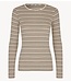 Second Female Shirt Flyra O-Neck Tee Demitasse