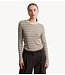 Second Female Shirt Flyra O-Neck Tee Demitasse