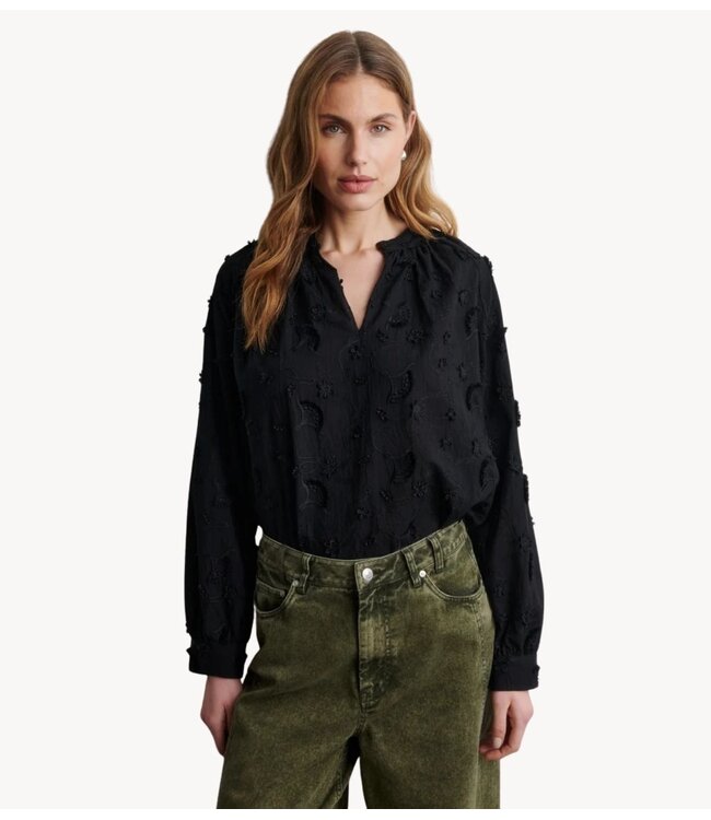 Second Female Blouse Rosalil Blouse Black