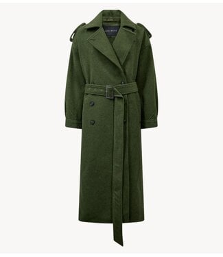 Copenhagen Muse Jas CMSLOANE-COAT CHIVE MELANGE