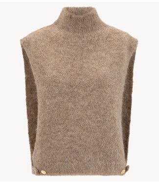 OU. Top Pullover Abbey Nougat