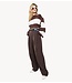 OU. Broek Pants Ligne Chocolate