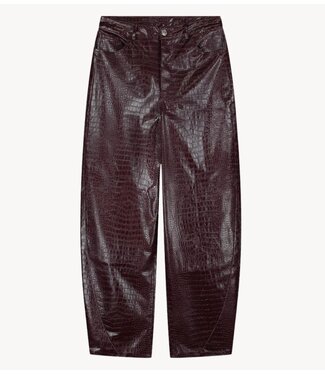 Stieglitz Broek Draco Balloon Pants Burgundy