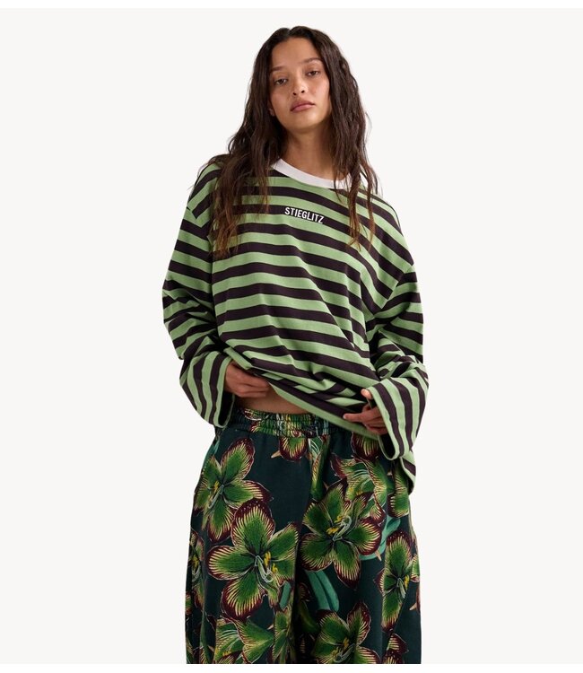 Stieglitz Shirt Donna Wide Skate Longsleeve Green