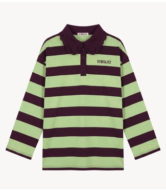 Stieglitz Shirt Danila Polo Wide Sleeve Green