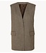 Selected Vest SLWRELAXED EZMA VEST Chocolate Chip