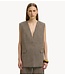 Selected Vest SLWRELAXED EZMA VEST Chocolate Chip