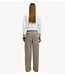 Selected Broek SLWWIDE EZMA MW PANT Chocolate Chip