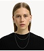 Selected T-shirt SLWCARLY 2/4 STRUCTURE O-NECK Black
