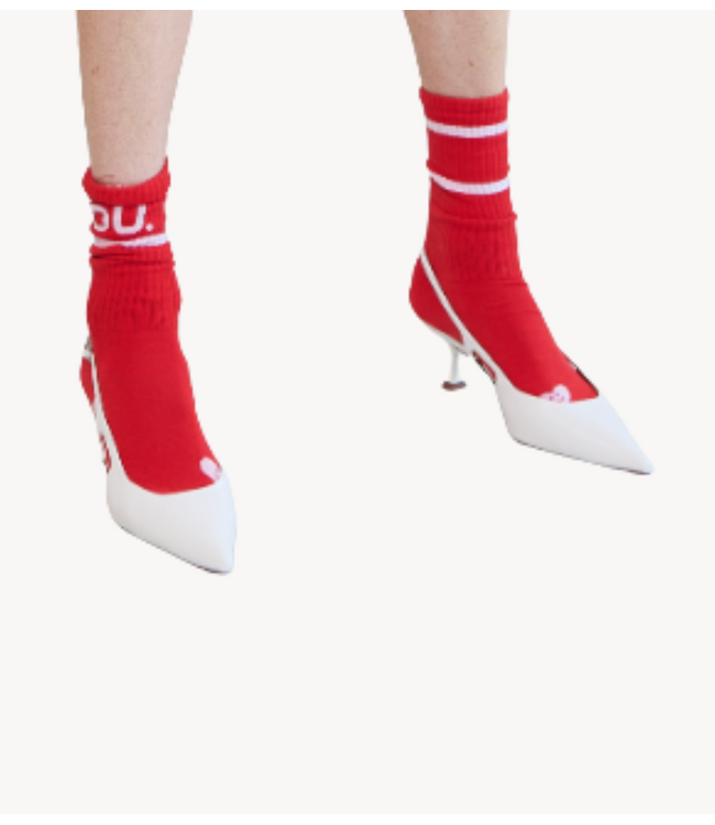 OU. Sokken Socks Chou Chou Rouge