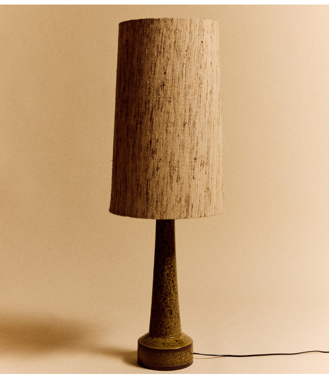 HKLIVING Retro lampenvoet Mosterd