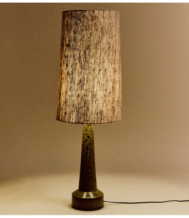 HKLIVING Retro lampenvoet Mosterd