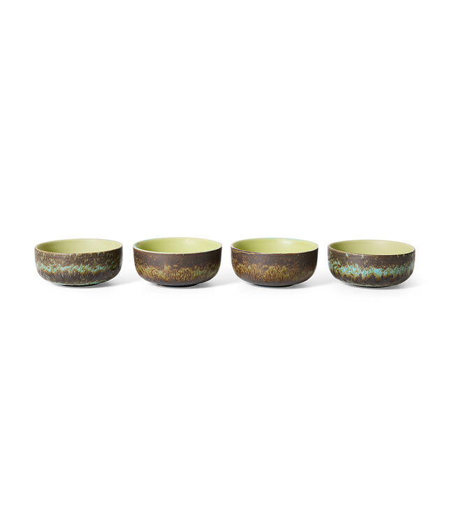 HKLIVING Kom 70s ceramics: tapas bowl tidal