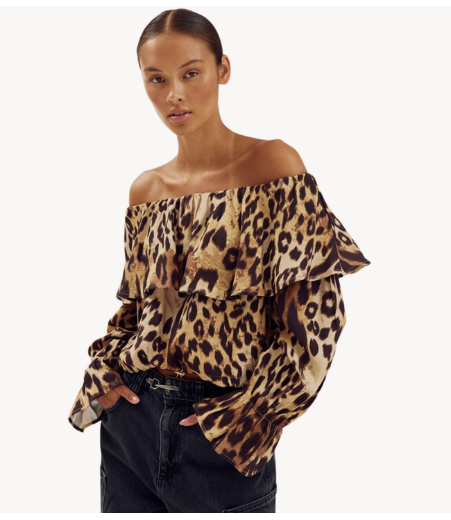 HARPER & YVE Top FYNN-LS LEXIE LEOPARD