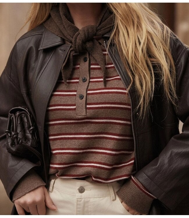 Circle of Trust Trui KAE KNIT Raw umber