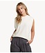 Circle of Trust Top ELLY KNIT White dust