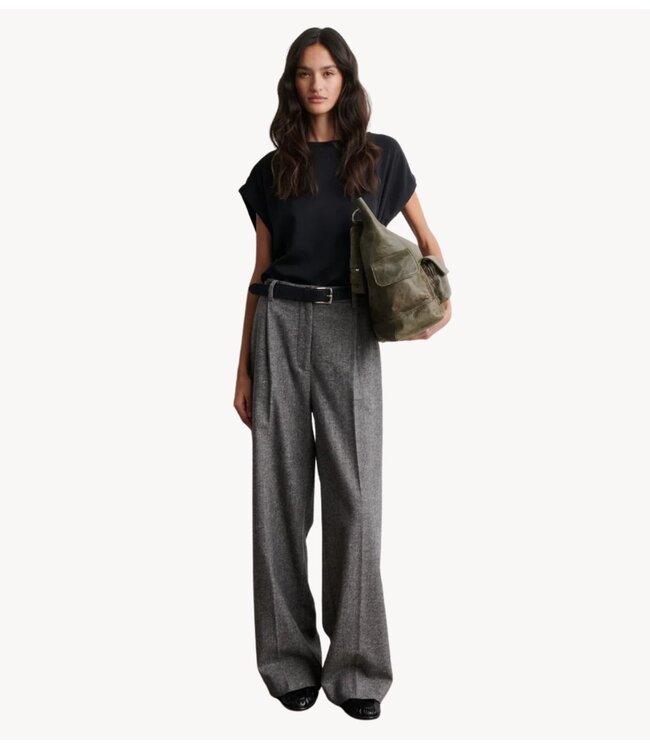 Second Female Broek  Lydney Trousers Grey Melange
