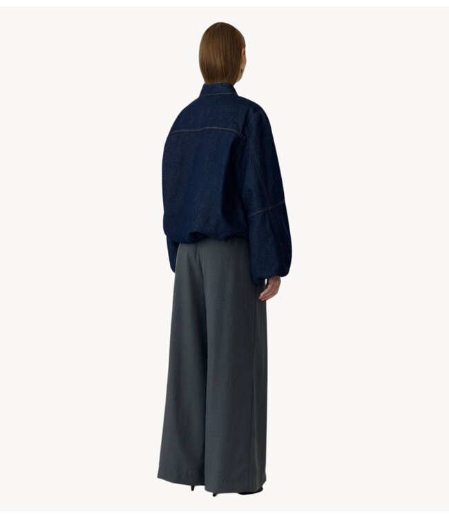 YAS Jas YASROSALIE LS DENIM JACKET Blue Indigo