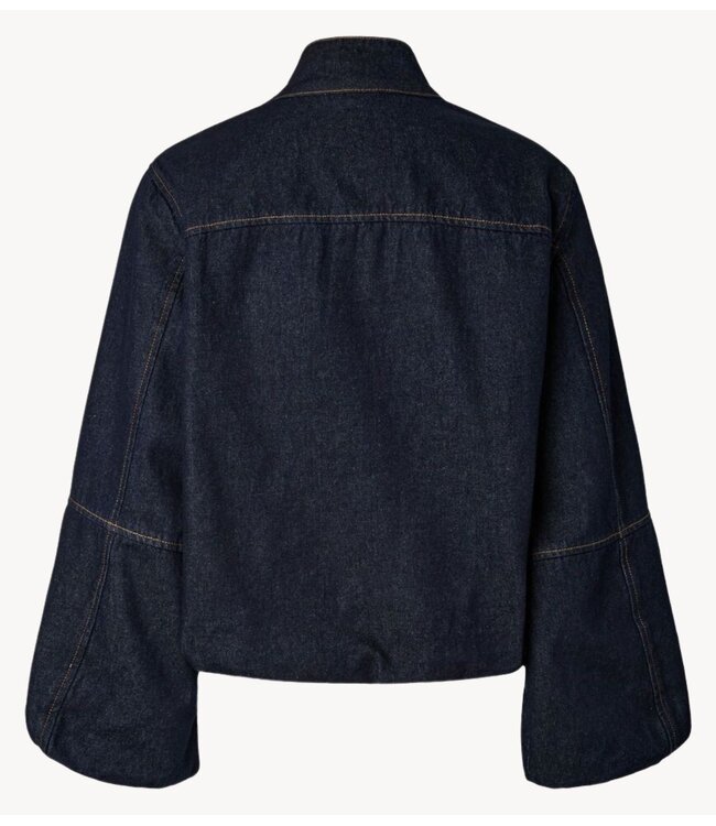 YAS Jas YASROSALIE LS DENIM JACKET Blue Indigo