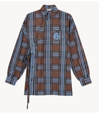 Stieglitz Blouse Zita Wrap Blouse Brown