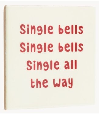 Tegeltje single bells