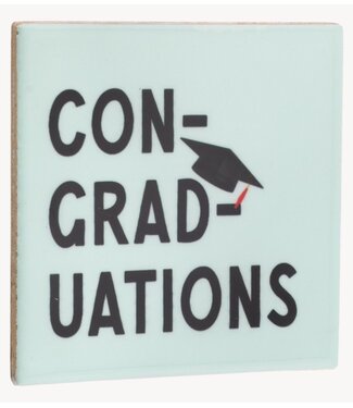 Tegeltje con-grad-uations