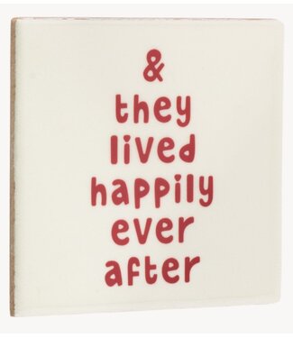 Tegeltje and they lived happily ever after