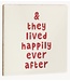 Tegeltje and they lived happily ever after