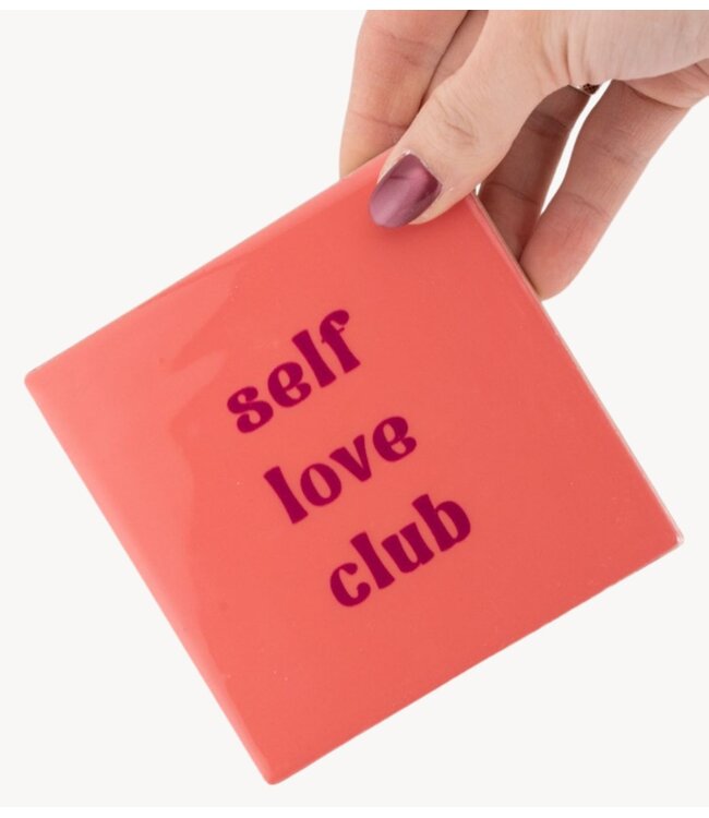 Tegeltje self love club