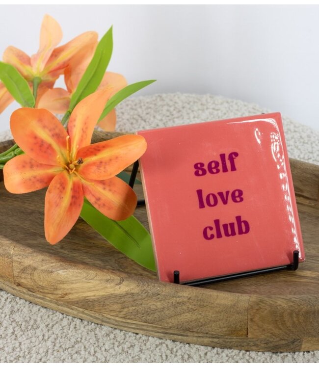 Tegeltje self love club