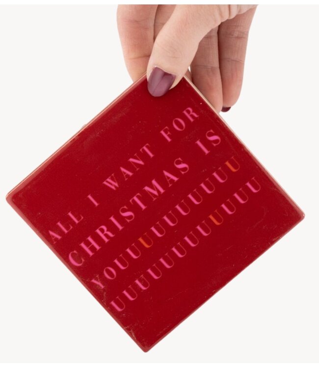 Tegeltje all I want for christmas